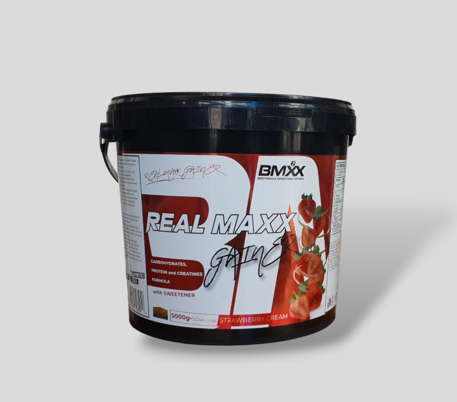 BMXX REAL MAXX GAINER 5KG STRAWBERRY CREAM