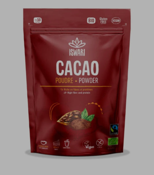 Iswari, BIO Cacao Powder, Gluten Free, 250g