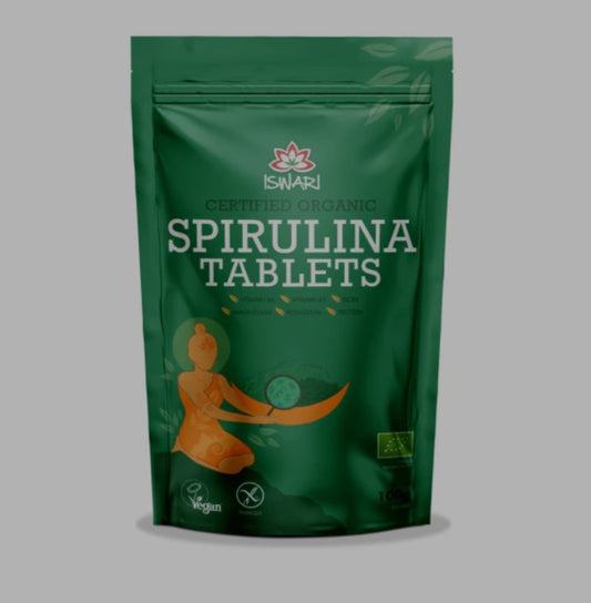 Iswari, BIO Spirulina Tablets, Gluten Free, 100g