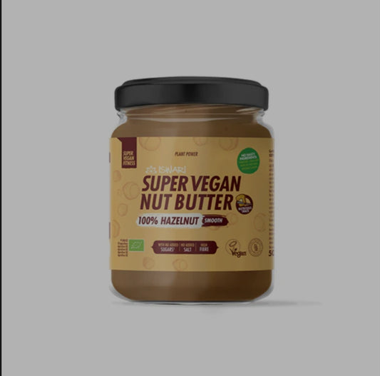 Iswari, BIO Super Vegan Roasted Hazelnut Butter, Gluten Free, 400g