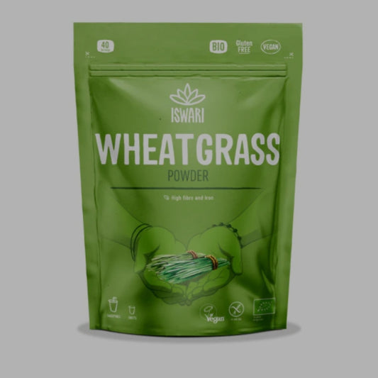 Iswari, BIO Wheatgrass Powder, Gluten Free, 200g