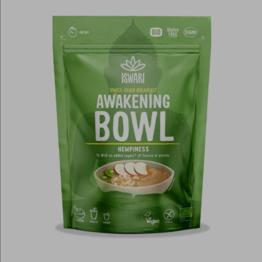 Iswari, BIO Awakening Bowl, Hempiness, Gluten Free, 360g